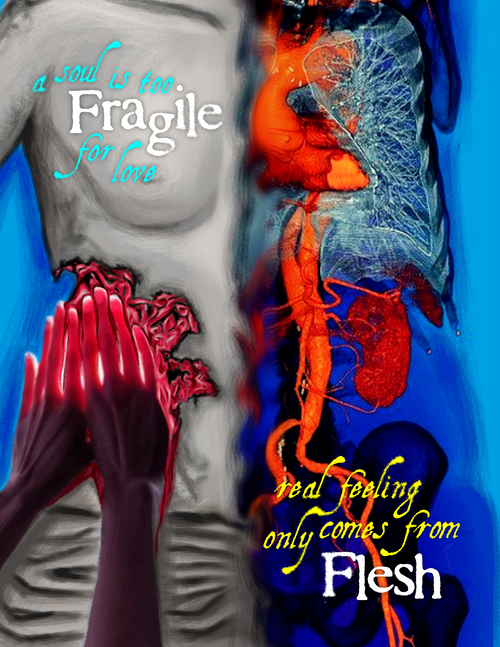 a soul is too Fragile for love — JUNOON poster